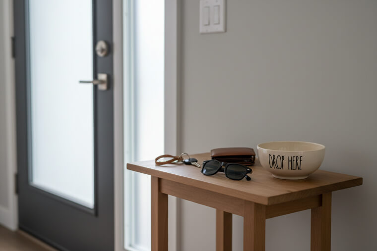 Create a One-Spot by the Door