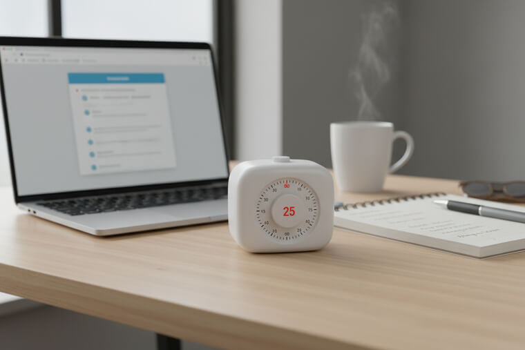 Use a 25-Minute Timer to Beat Procrastination