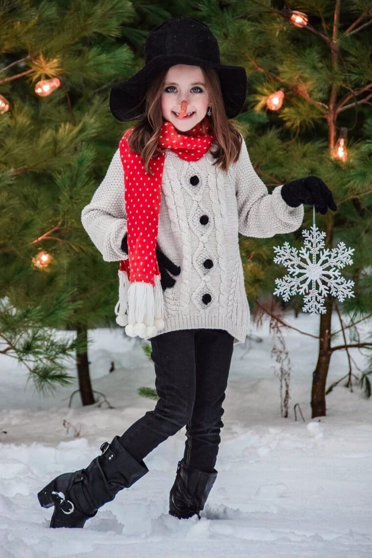 Say Hello to Frosty the Snow Girl