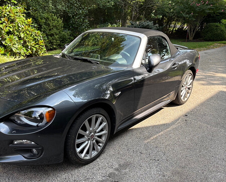 2017 Fiat 124 Spider - $15,000