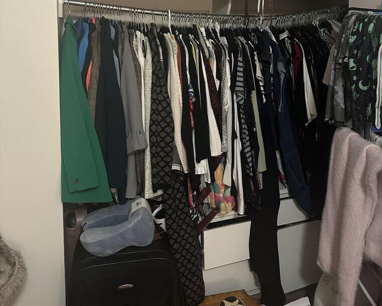 ​Overstuffing Closets