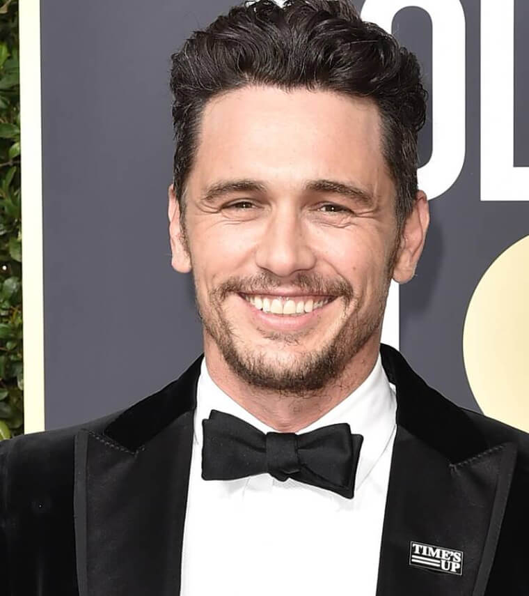 James Franco Wears Time's Up Pin, Immediately Gets Accused by Multiple Women