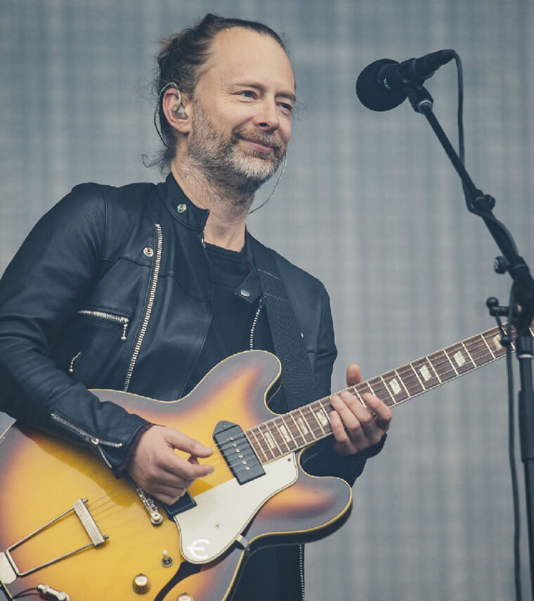 Thom Yorke Champions the Environment While Radiohead Flies All Over the World