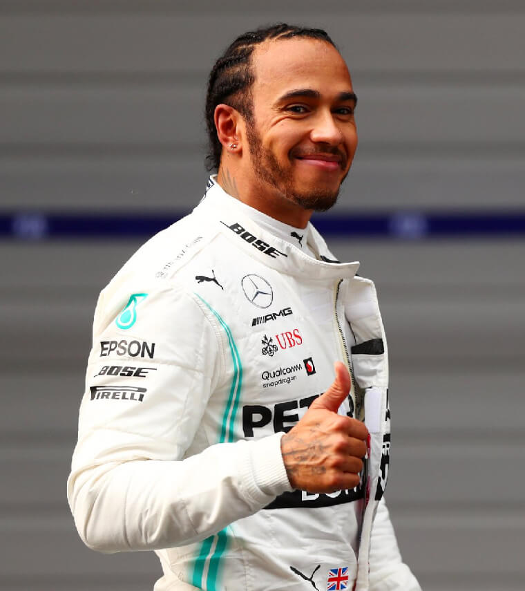 Lewis Hamilton's an Eco-Warrior While Driving Racecars in Formula One