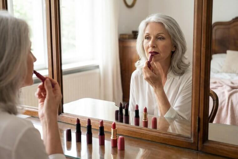 Matching Lipstick to Your Decade