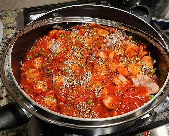 Spaghetti With a Sprinkling of Broken Glass