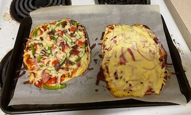 Hers and His DIY Pizza