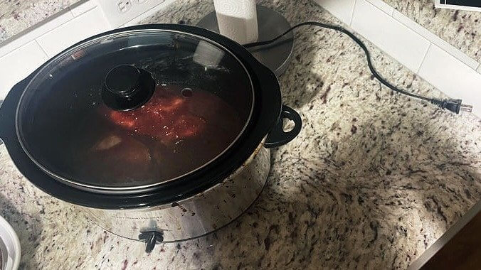 Imagine Thinking You'll Come Home to Delicious Cooked Pork and Finding This