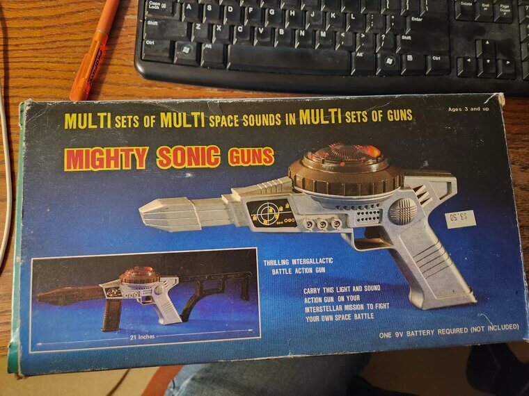 Remco Sound FX Machine Gun (1950s)