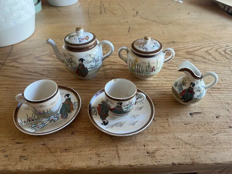 Vintage Toy Tea Sets