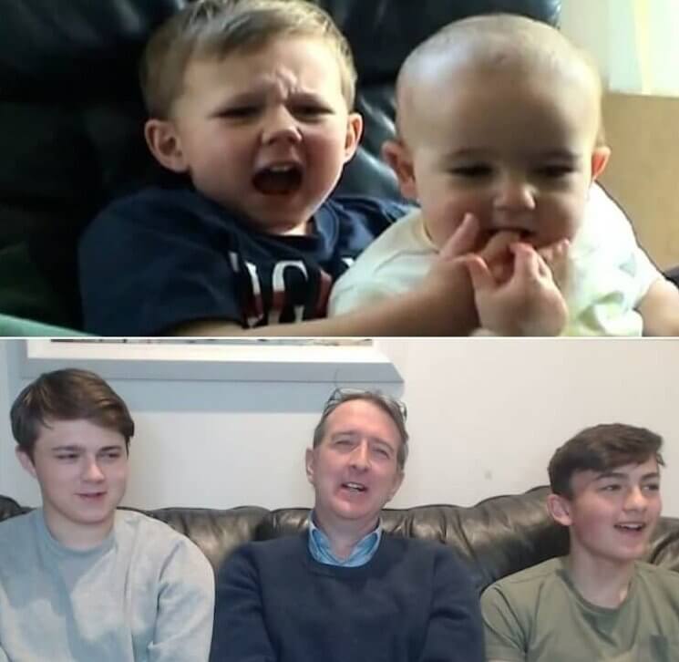 ​"Charlie Bit My Finger" - Charlie and Harry