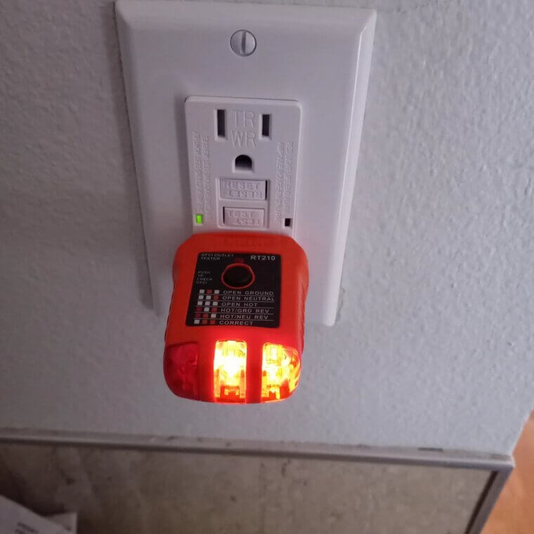 Testing All GFCI Outlets