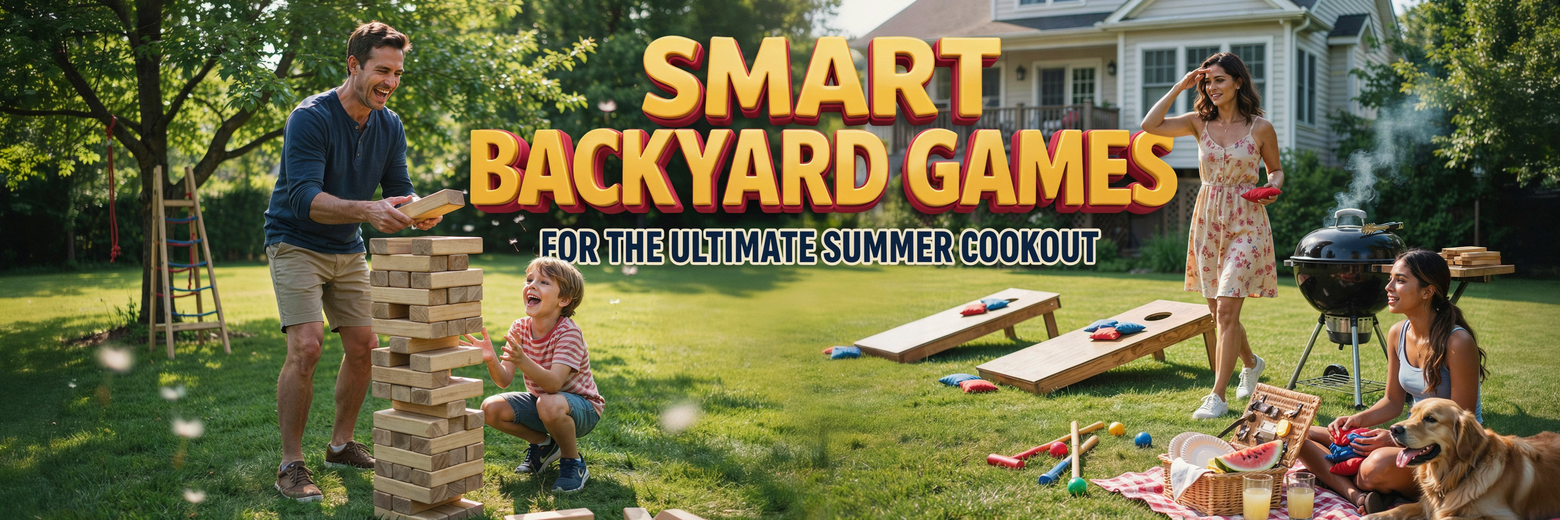 Parent-Approved Backyard Games for the Ultimate Summer Cookout