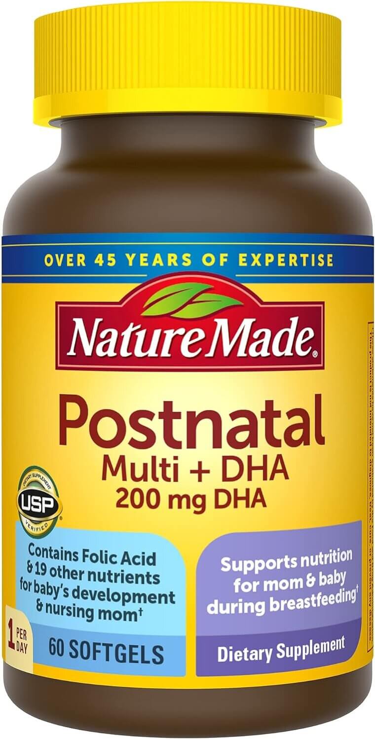Nature Made Postnatal Vitamins for Nursing Moms & Babies - Don’t Miss the 32% Discount!