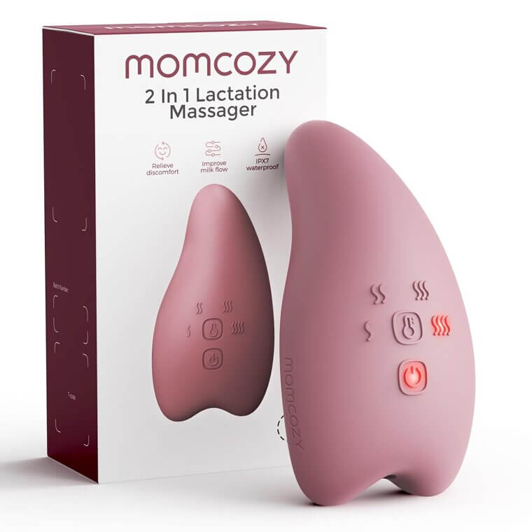 Momcozy Lactation Massager - Enhance Milk Flow & Comfort - 17% Off!