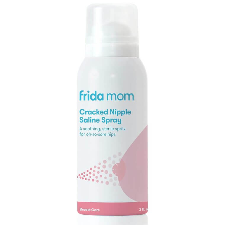 Frida Mom Saline Spray - Heal Cracked Nipples Effortlessly 