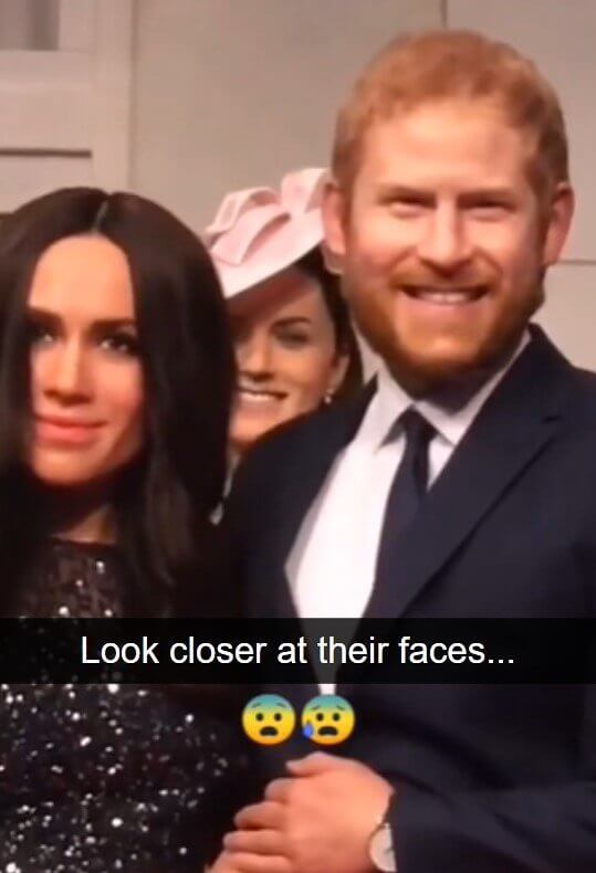 何かが不自然な王室カップル