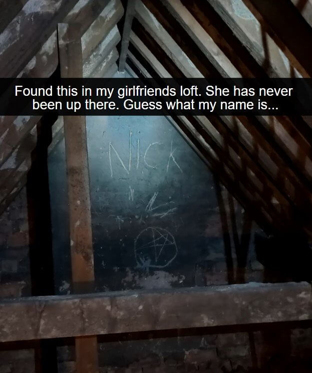 ニック、今すぐ走って逃げるんだ!