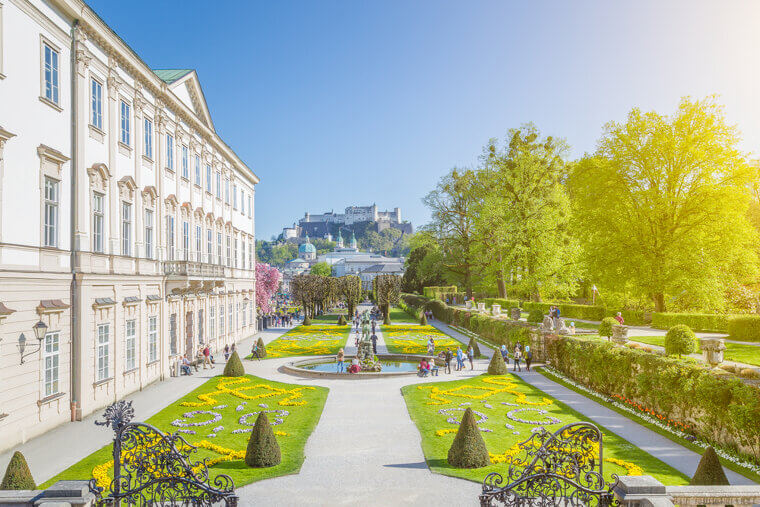 The Sound of Music: The Mirabell Gardens in Salzburg, Austria
