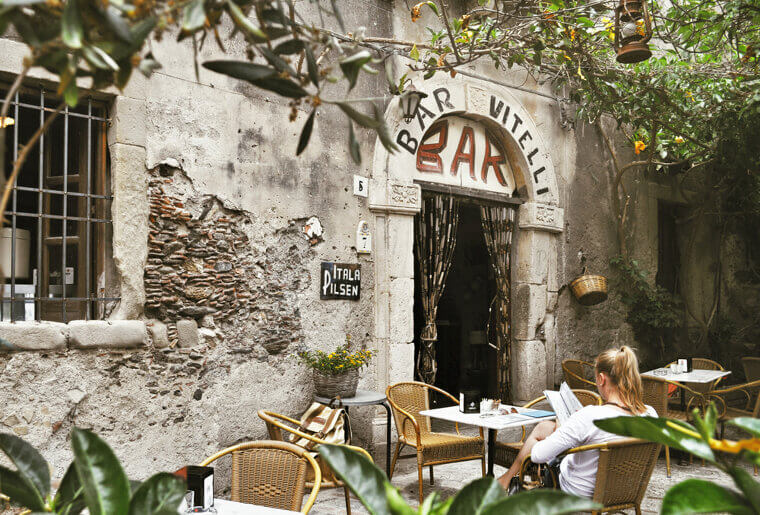 The Godfather: The Rustic Charm of Bar Vitelli in Savoca, Sicily