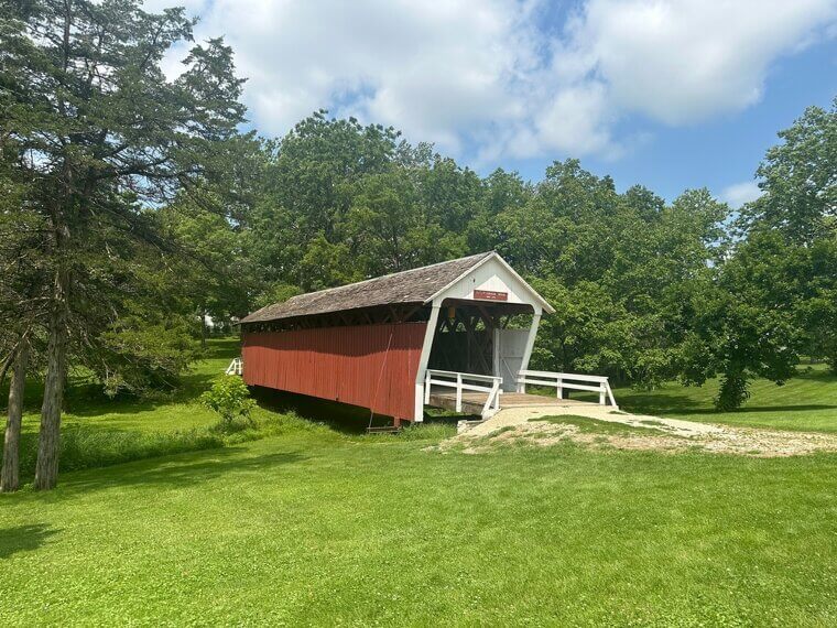 The Bridges of Madison County: The Roseman Covered Bridge in Winterset, Iowa