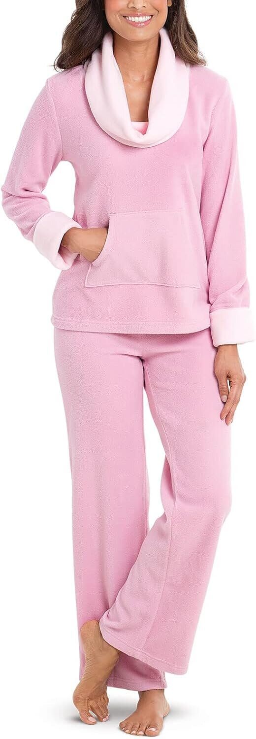 Fleece Pajamas Set - Cozy Comfort for Winter Nights - 36% Off!