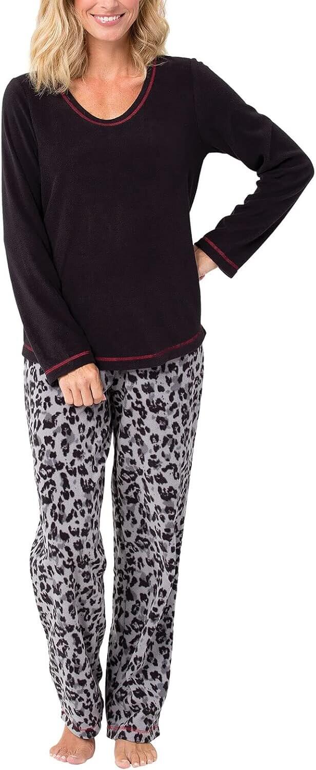 Fuzzy Pajamas Set - Cozy Winter Nights Await! - 23% Off!
