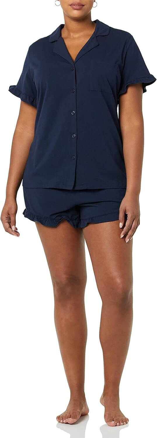 Cotton Modal Pajama Set - Comfy Sleepwear for Women 