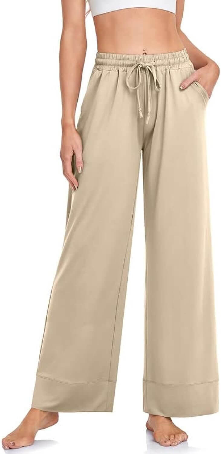 TARSE Yoga Palazzo Pants - Comfy, Stylish & Sustainable 