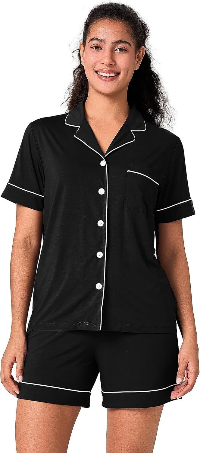 Bamboo Cool Pajama Set - Cozy Sleepwear for Women! 