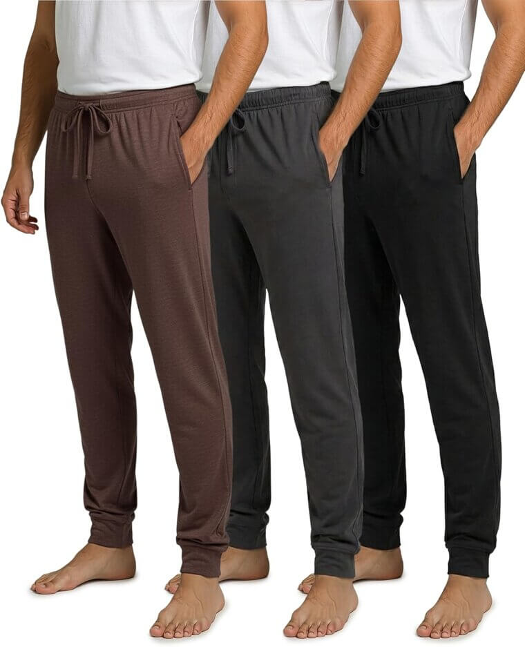 Men's Soft Cotton Pajama Joggers - Comfort Meets Style! 