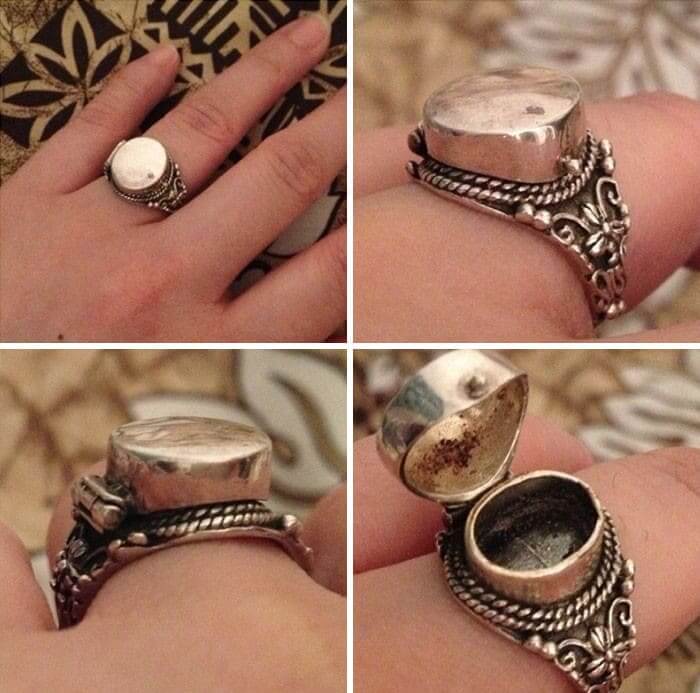 Antique Ring Made To Hold Poison