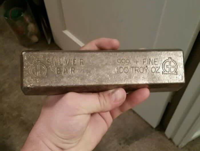 A Bar Of Silver