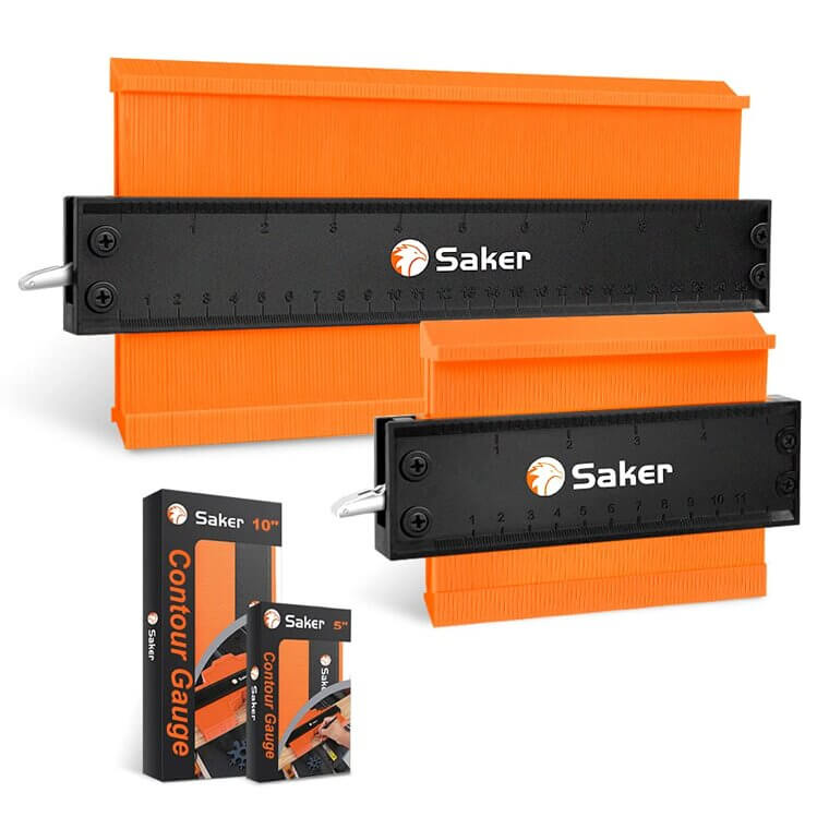 Saker Contour Gauge - Perfect for DIY Projects and Crafts - 25% Off!