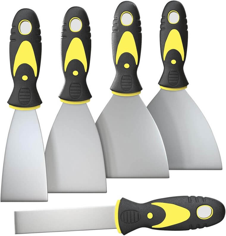 5Pcs Putty Knife Set - Versatile, No Rust, Perfect for DIY Projects - Now 31% Off!