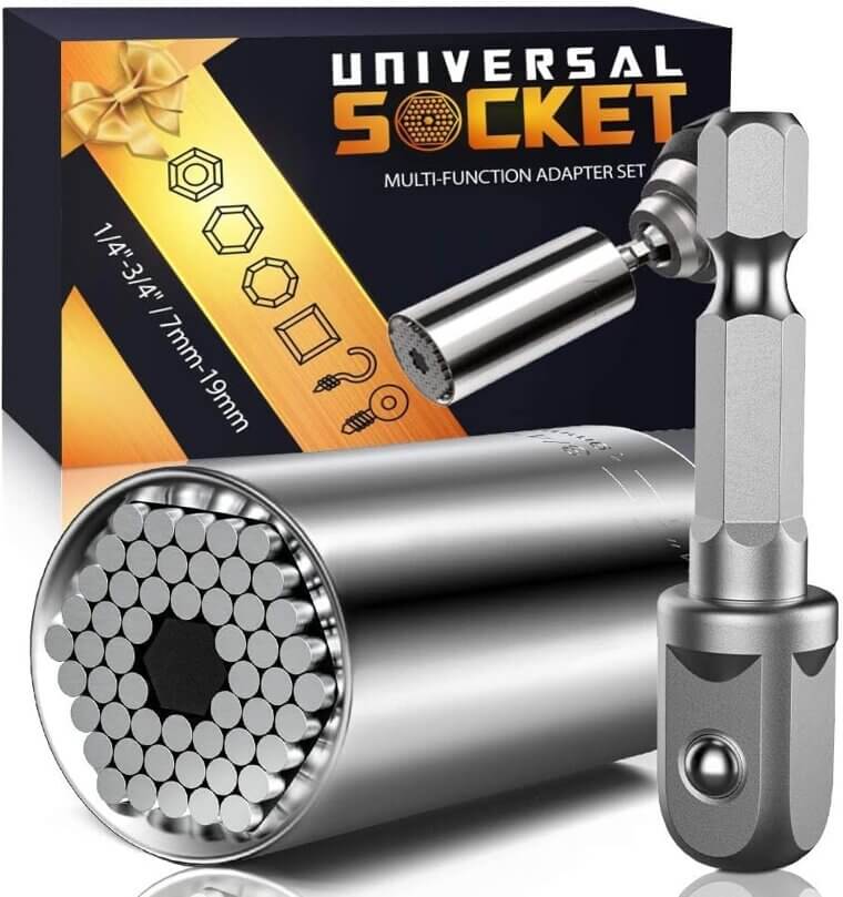 Universal Socket Tool Set - The Perfect Gift for Him! 