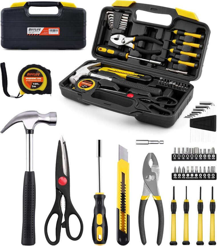 40-Piece Tool Set - Perfect for Home Repairs and DIY Projects 