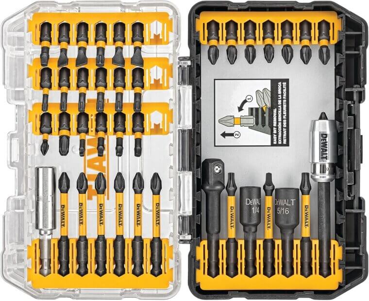 DEWALT Impact Driver Bits - Durable, Flexible, Precision Set 
