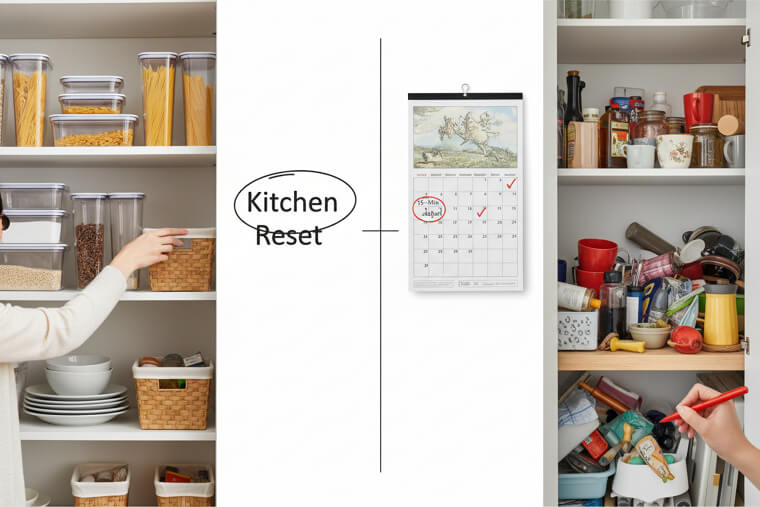 The Simple Trick That Prevents 90% of Kitchen Organization Failures