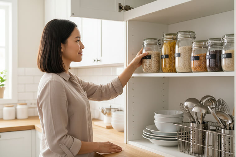 The Simple Truth About Kitchen Organization