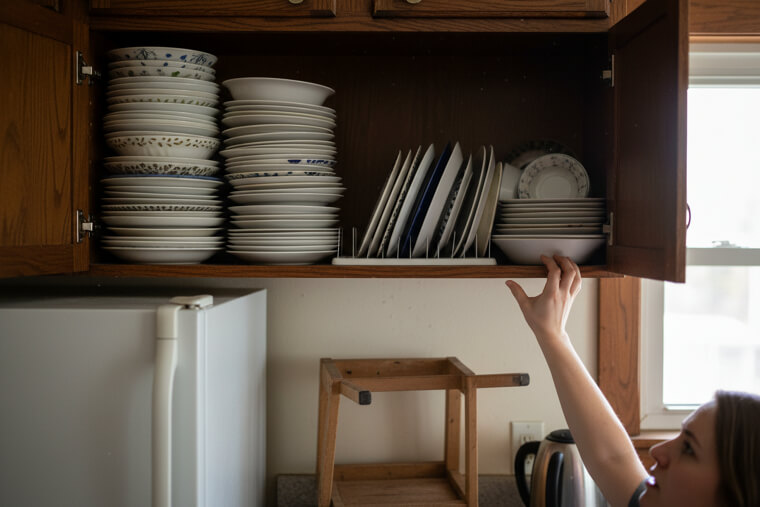 The Wrong Way Everyone Organizes Their Everyday Plates