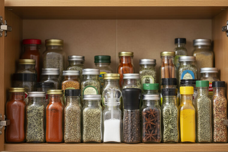 Why Storing Salt and Pepper Other Spices Slows You Down