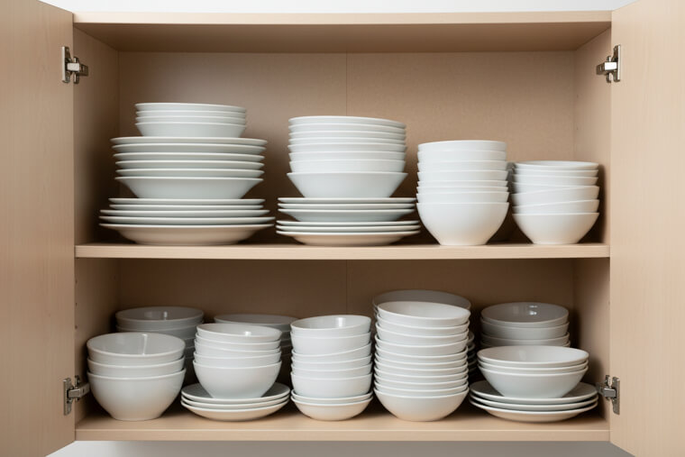 Why Storing Dishes by Size Makes Everything Harder