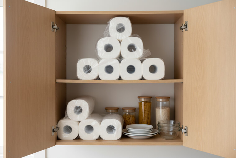 Why Storing Paper Towels in Cabinets Wastes Premium Real Estate