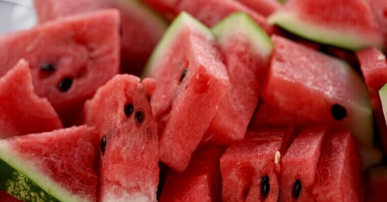 Cut Watermelon