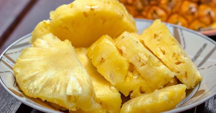 Cut Pineapple