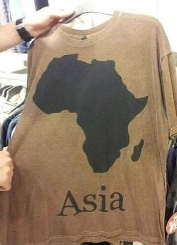 Back to Geography Class for This T-Shirt Designer