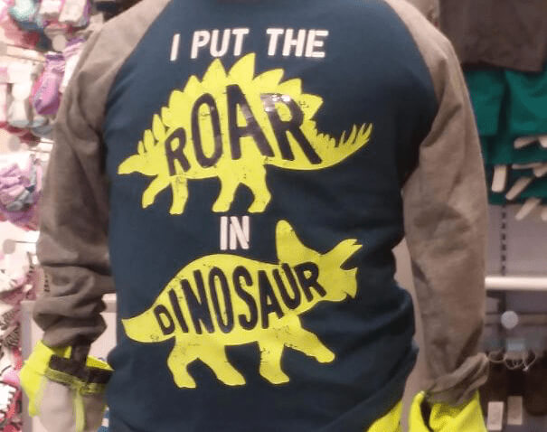 Dinosroar... Not Quite There Buddy