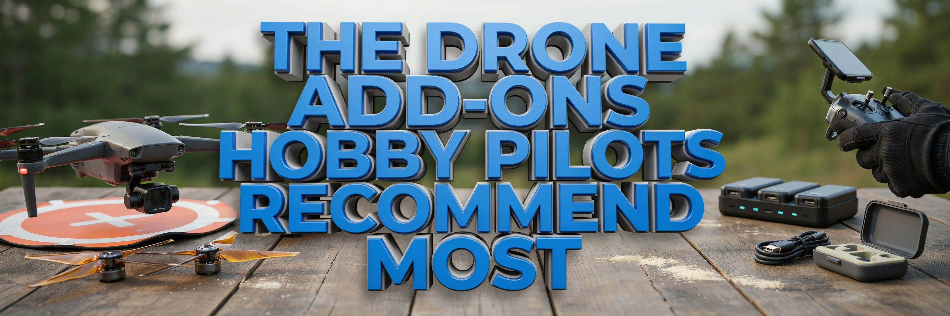 The Drone Add-Ons Hobby Pilots Recommend Most