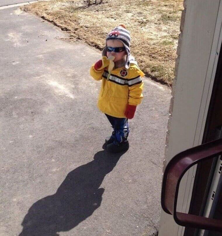 When the Neighbor's Kid Goes 'Bananas'
